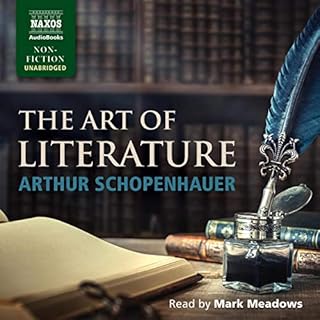 The Art of Literature Audiolibro Por Arthur Schopenhauer arte de portada