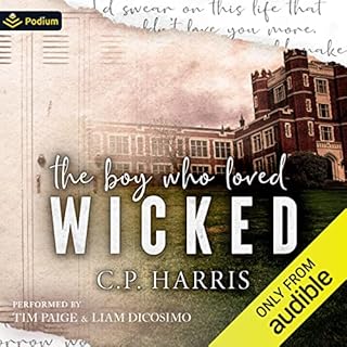 The Boy Who Loved Wicked Audiolibro Por C.P. Harris arte de portada