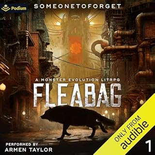 Fleabag: A Monster Evolution LitRPG Audiolibro Por SomeoneToForget arte de portada