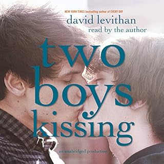 Two Boys Kissing Audiolibro Por David Levithan arte de portada