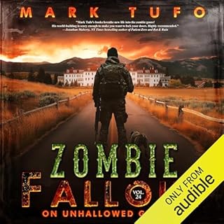 On Unhallowed Ground (Zombie Fallout, Book 24) Audiolibro Por Mark Tufo arte de portada