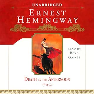 Death in the Afternoon Audiolibro Por Ernest Hemingway arte de portada