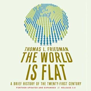 The World Is Flat Audiolibro Por Thomas L. Friedman arte de portada
