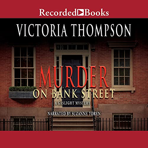 Murder on Bank Street Audiolibro Por Victoria Thompson arte de portada