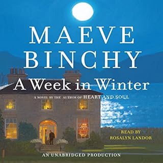A Week in Winter Audiolibro Por Maeve Binchy arte de portada