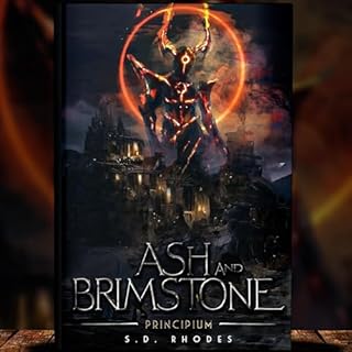 Ash and Brimstone Principium Audiolibro Por S.D. Rhodes arte de portada