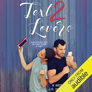 Text 2 Lovers Audiolibro Por K. Webster, J. D. Hollyfield arte de portada