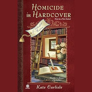 Homicide in Hardcover Audiolibro Por Kate Carlisle arte de portada