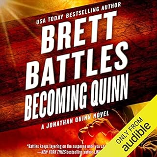 Becoming Quinn Audiolibro Por Brett Battles arte de portada