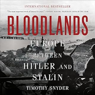 Bloodlands Audiolibro Por Timothy Snyder arte de portada