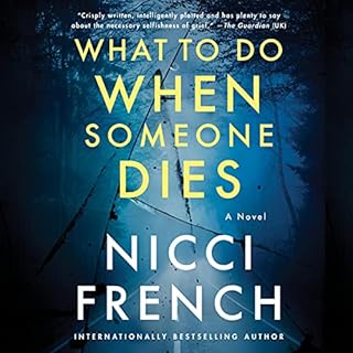 What to Do When Someone Dies Audiolibro Por Nicci French arte de portada