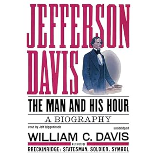 Jefferson Davis Audiolibro Por William C. Davis arte de portada