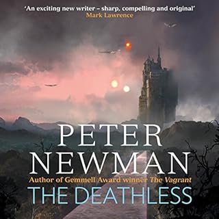 The Deathless Audiolibro Por Peter Newman arte de portada