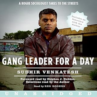 Gang Leader for a Day Audiolibro Por Sudhir Venkatesh arte de portada