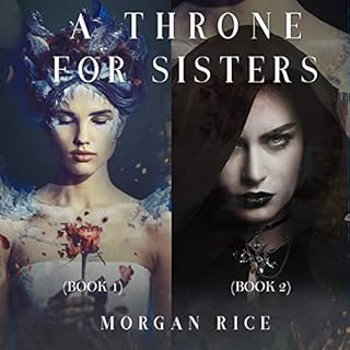 A Throne for Sisters: Books 1 and 2 Audiolibro Por Morgan Rice arte de portada