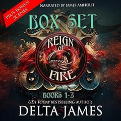 Reign of Fire Box Set Audiolibro Por Delta James arte de portada