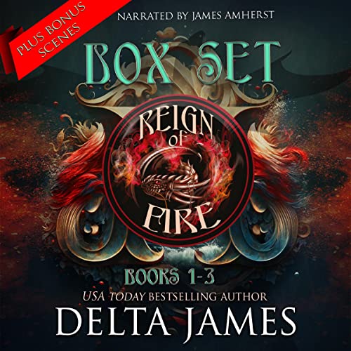 Reign of Fire Box Set Audiolibro Por Delta James arte de portada