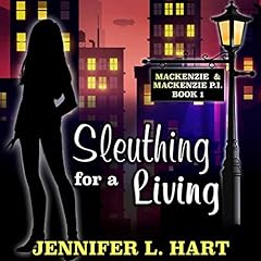 Sleuthing for a Living Audiobook By Jennifer L. Hart cover art