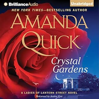 Crystal Gardens Audiolibro Por Amanda Quick arte de portada