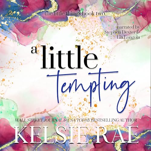 A Little Tempting Audiolibro Por Kelsie Rae arte de portada