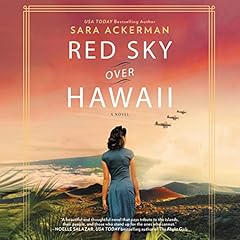 Red Sky over Hawaii Audiolibro Por Sara Ackerman arte de portada