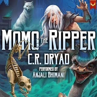 Momo the Ripper Audiolibro Por C.R. Dryad arte de portada