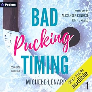 Bad Pucking Timing Audiolibro Por Michele Lenard arte de portada