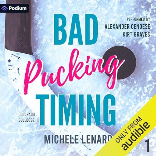 Bad Pucking Timing Audiolibro Por Michele Lenard arte de portada