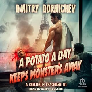 A Potato a Day Keeps Monsters Away Audiolibro Por Dmitry Dornichev, Nathan Klausner - translator arte de portada