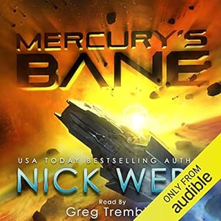 Mercury's Bane Audiolibro Por Nick Webb arte de portada