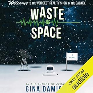 Waste of Space Audiolibro Por Gina Damico arte de portada