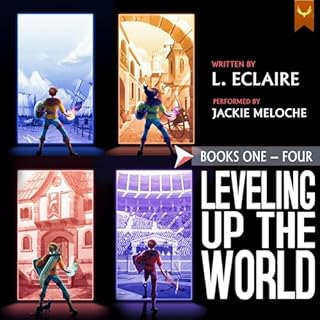Leveling Up The World Audiolibro Por L. Eclaire arte de portada