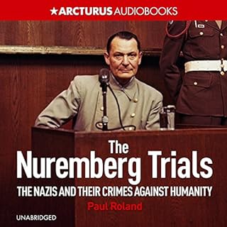 The Nuremberg Trials Audiolibro Por Paul Roland arte de portada