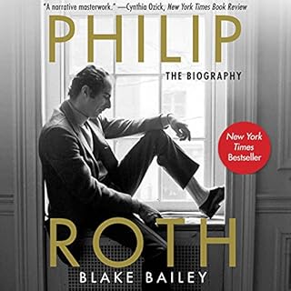 Philip Roth Audiolibro Por Blake Bailey arte de portada