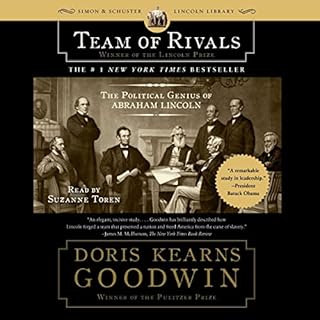 Team of Rivals Audiolibro Por Doris Kearns Goodwin arte de portada