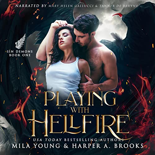 Playing with Hellfire Audiolibro Por Mila Young, Harper A. Brooks arte de portada