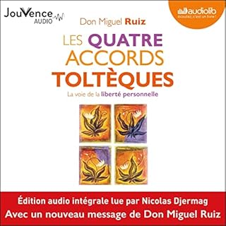 Les quatre accords tolt&egrave;ques Audiolibro Por Don Miguel Ruiz arte de portada