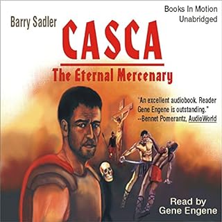 Casca the Eternal Mercenary Audiolibro Por Barry Sadler arte de portada