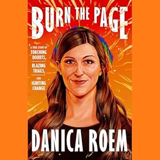 Burn the Page Audiolibro Por Danica Roem arte de portada