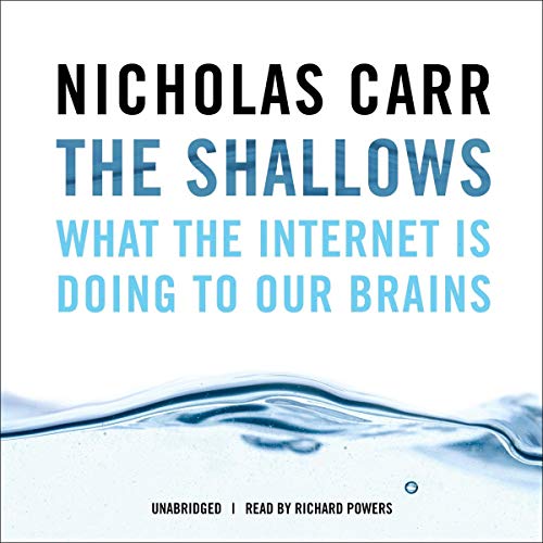 The Shallows Audiolibro Por Nicholas Carr arte de portada