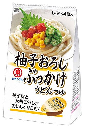 ヒガシマル 柚子おろしぶっかけうどんつゆ 116g