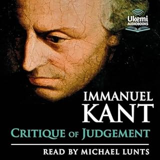 Critique of Judgement Audiolibro Por Immanuel Kant arte de portada