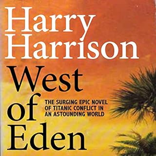 West of Eden Audiolibro Por Harry Harrison arte de portada