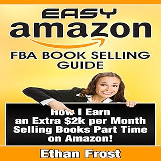 Easy Amazon FBA Book Selling Guide Audiolibro Por Ethan Frost arte de portada