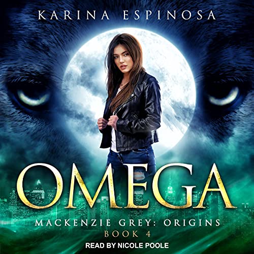 Omega Audiolibro Por Karina Espinosa arte de portada
