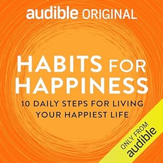 Habits for Happiness Audiolibro Por Dr Tim Sharp arte de portada