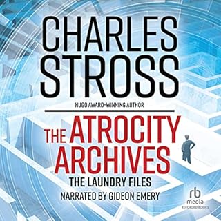 The Atrocity Archives Audiolibro Por Charles Stross arte de portada