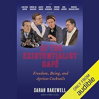 At the Existentialist Caf&eacute; Audiolibro Por Sarah Bakewell arte de portada