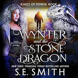 Wynter and the Stone Dragon Audiolibro Por S.E. Smith arte de portada