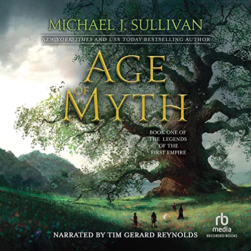 Age of Myth Audiobook By Michael J. Sullivan cover art